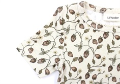 Lil Atelier top Gaya turtledove